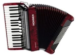 Hohner Bravo III 72 Červená Klávesový akordeon