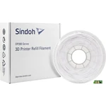 Sindoh 3DP200AWH-R vlákno pre 3D tlačiarne  ABS plast   1.75 mm 600 g biela