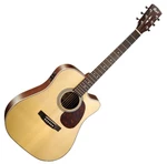 Cort MR600F Natural Satin Elektroakustická kytara Dreadnought