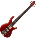 Cort A5 Plus FMMH Open Pore Black Cherry Basso 5 Corde