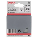 Jemné drôtené svorky typ 58, 13 x 0,75 x 8 mm, balenie po 1000 1000 ks Bosch Accessories 2609200235 Rozmery (d x š) 8 mm