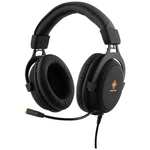 Deltaco Gaming GAM-030 herný headset 2x 3,5 mm jack (mic./slu.), s USB káblový cez uši čierna stereo