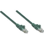 Intellinet 737340 RJ45 sieťové káble, prepojovacie káble CAT 5e U/UTP 25.00 cm zelená  1 ks