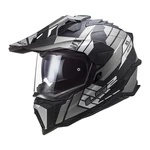 Enduro helma LS2 MX701 Explorer Atlantis  Matt Titanium  M (57-58)