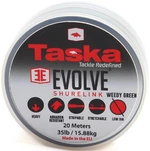 Taska evolve shurelink  návazcová šňůrka s potahem green 20 m-nosnost 35 lb