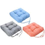 Outdoor Chair Cushion Waterproof Sofa Padded Cushion PP Cotton with Bandage Home Office Student Seat Supplies