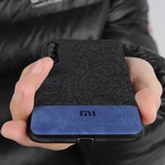 Bakeey Luxury Fabric Splice Soft Silicone Edge Shockproof Protective Case For Xiaomi Mi A3 / Xiaomi Mi CC9e Non-original