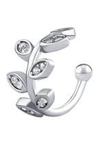 Silvego Stříbrná záušnice Areta s Brilliance Zirconia DCC22045EW