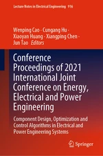 Conference Proceedings of 2021 International Joint Conference on Energy, Electrical and Power Engineering