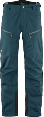 Fjällräven Bergtagen Eco-Shell Trousers Mountain Blue 46 Outdoorové kalhoty