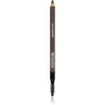 Mesauda Milano Vain Brows tužka na obočí s kartáčkem odstín 104 Dark 1,19 g