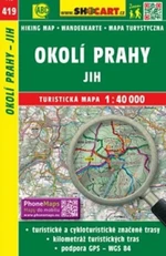 Okolí Prahy jih 1:40 000