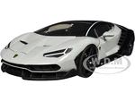 Lamborghini Centenario Gray and Matt Black "Hyper-Spec" Series 1/24 Diecast Model Car by Jada