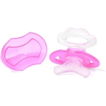 BabyOno Teether kousátko 3m+ Pink 1 ks