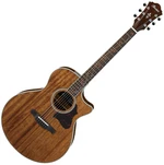 Ibanez AE245-NT Natural Chitarra Semiacustica Jumbo