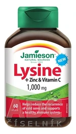 JAMIESON LYZÍN 1 000 mg SO ZINKOM A VITAMÍNOM C