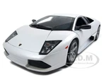 2007 Lamborghini Murcielago LP640 White 1/18 Diecast Model Car by Maisto