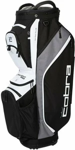 Cobra Golf Ultralight Pro Cart Bag Black/White Sac de golf pentru cărucior