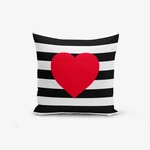 Obliečka na vankúš Minimalist Cushion Covers Navy Heart, 45 × 45 cm