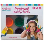 CreaFun - Prstové barvy - sada 6 (132ml)