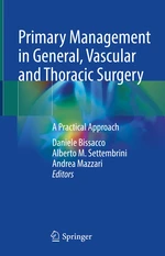 Primary Management in General, Vascular and Thoracic Surgery