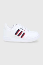 Dětské boty adidas Originals S42613 bílá barva