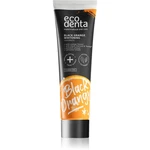 Ecodenta Expert Black Orange Whitening čierna bieliaca zubná pasta bez fluóru príchuť Orange 100 ml