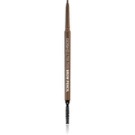 Gosh Ultra Thin precízna ceruzka na obočie s kefkou odtieň 002 Greybrown 0,35 g