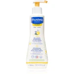 Mustela Bébé Dry Skin výživný čistiaci gél s obsahom ochranného krému obnovujúcim kožnú bariéru pre deti od narodenia 300 ml