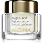 Alcina Effective Care krém na oči a pery s vyhladzujúcim efektom 15 ml