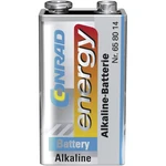 Conrad energy 6LR61 9 V batéria alkalicko-mangánová  9 V 1 ks