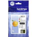 Brother Ink set LC-3211 VALDR originál  zelenomodrá, purpurová, žltá, čierna LC3211VALDR