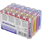 Basetech  tužková batéria typu AA alkalicko-mangánová 2650 mAh 1.5 V 24 ks