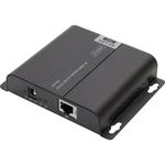 Digitus DS-55125 1 port HDMI prijímač extender cez sieťový kábel, kovový ukazovateľ, pripravené pre Ultra HD, s diaľkový