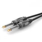 Hicon HBA-6M-0030 jack audio prepojovací kábel [1x jack zástrčka 6,3 mm (mono) - 1x jack zástrčka 6,3 mm (mono)] 0.30 m
