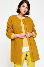 Koton Coat - Yellow - Basic