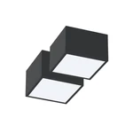 LED stropné svietidlo IMMAX NEO sada 2x CANTO SMART 15x15cm 12W Zigbee 3.0 + DO (07074L-15BD) čierne súprava stropných svietidiel • LED technológia • 