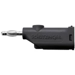 Schützinger DI FK 20 L Ni / 2.5 / SW banánik zástrčka 4 mm   čierna 1 ks