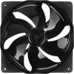 NoiseBlocker NB-eLoop B12-PS Black Edition PC vetrák s krytom čierna (š x v x h) 120 x 120 x 25 mm