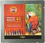 KOH-I-NOOR Progresso 48 Set creioane acuarelă 48 buc