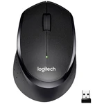 Logitech M330 Silent Plus #####Kabellose Maus bezdrôtový optická čierna 3 null 1000 dpi