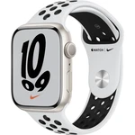 Apple Watch Series 7 Nike Edition Apple Watch  45 mm  Platinová/čierna