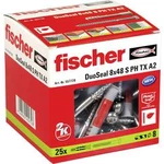 Hmoždinka Fischer DuoSeal 557728, Vnější délka 48 mm, Vnější Ø 8 mm, 25 ks