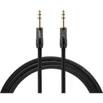 Kabel Warm Audio 55-90046 (3), [1x jack zástrčka 6,3 mm - 1x jack zástrčka 6,3 mm], 6.10 m, černá