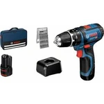 Bosch Professional GSB 12V-15 -aku příklepová vrtačka 2 akumulátory