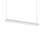 LED závěsný lustr LED ESYLUX PDLISB04 EO10306105, pevně vestavěné LED, bílá