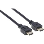 HDMI kabel Manhattan [1x HDMI zástrčka - 1x HDMI zástrčka] černá 10.00 m