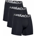 Boxerky Under Armour Charged Cotton 6in 3ks  Black  S