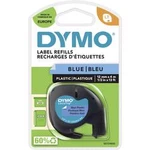 Páska do štítkovače DYMO 91225 (S0721700), 12 mm, LT LetraTAG, 4 m, černá/ultra modrá