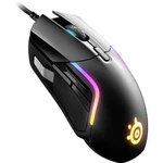 Optická herní myš Steelseries Rival 5 62551, ergonomická, s podsvícením, černá, šedá